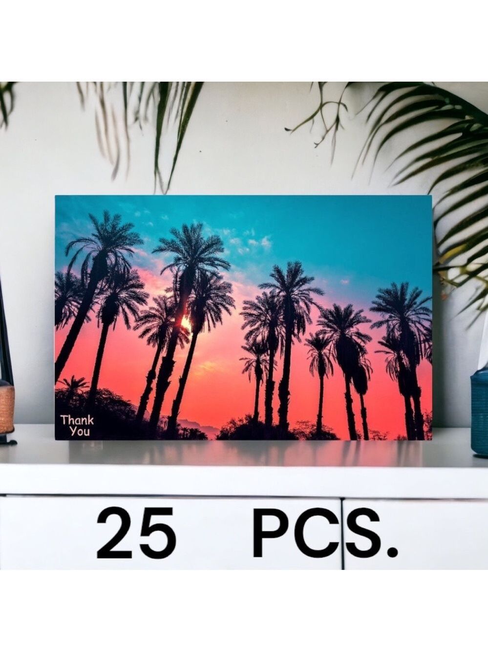 25 10X13 Poly Mailers Twilight Palms Shipping Envelopes PRICE IS FIRM - Picture 3 of 11